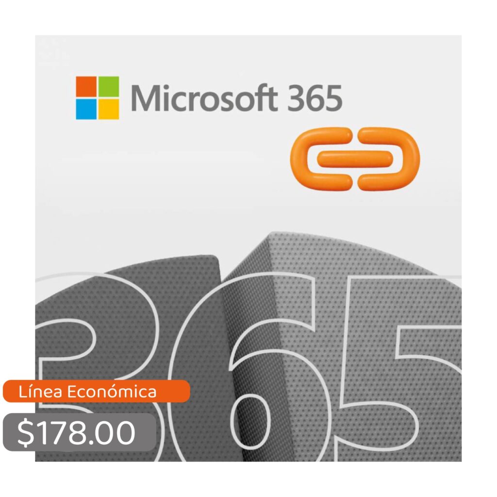 Microsoft Office 365 Linea económica.