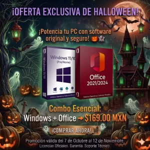 Combo Esencial Windows/Office*